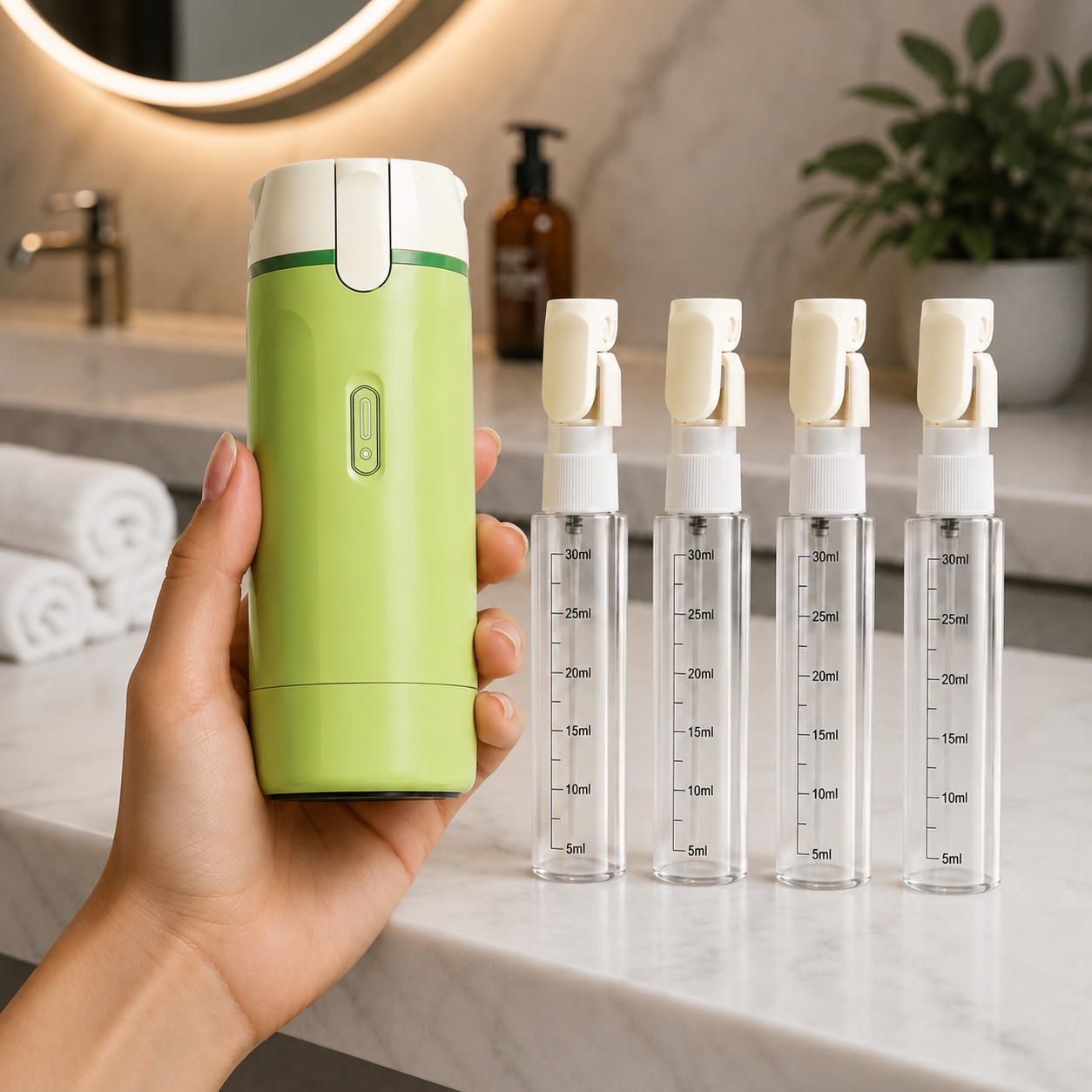 TravelPod 4-1 Portable Storage Bottle
